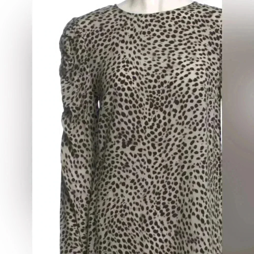 Lovely Anine Bing Animal Print Mini Dress size M - Picture 5 of 8